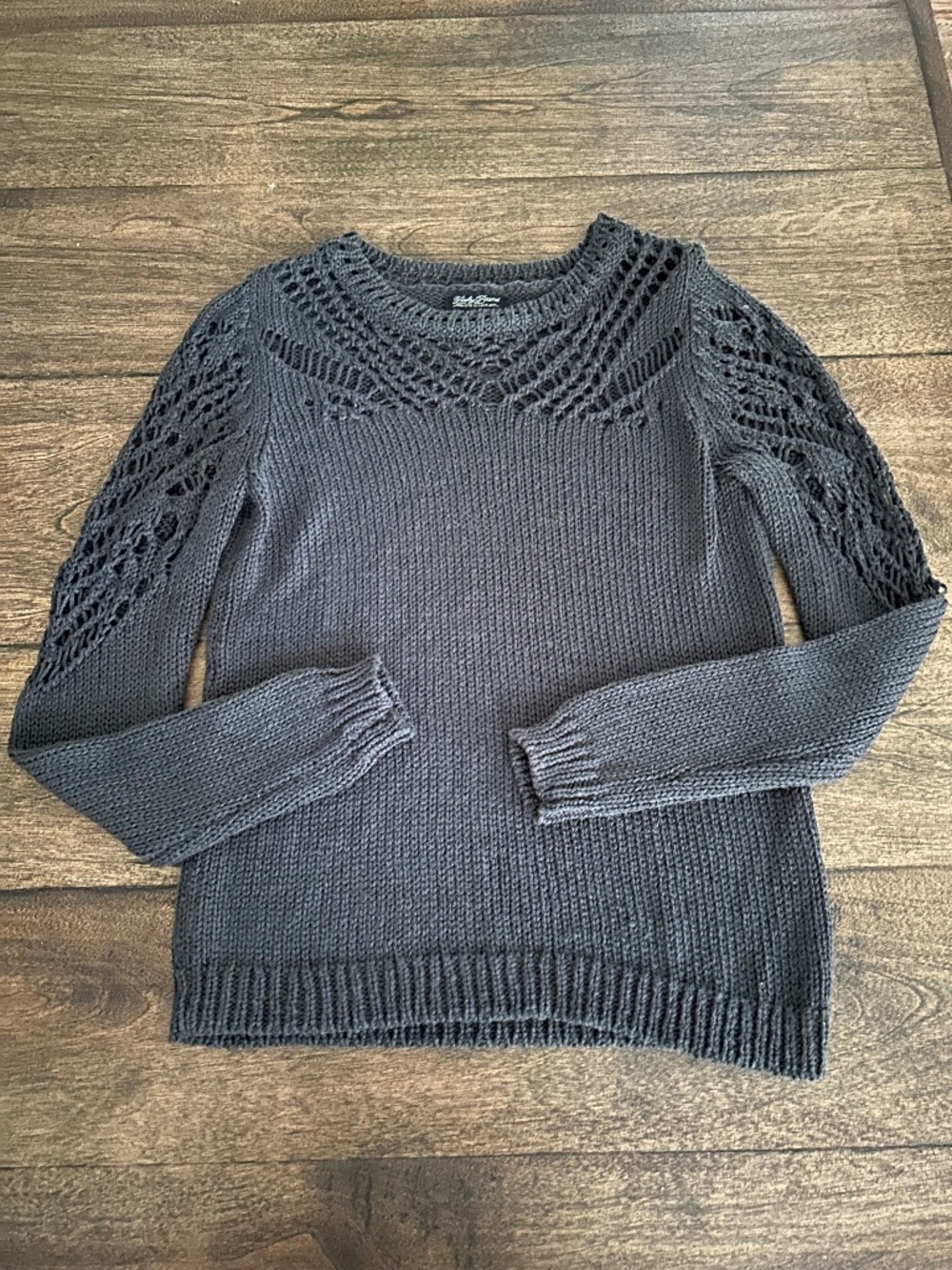 Lucky Brand charcoal/grey sweater